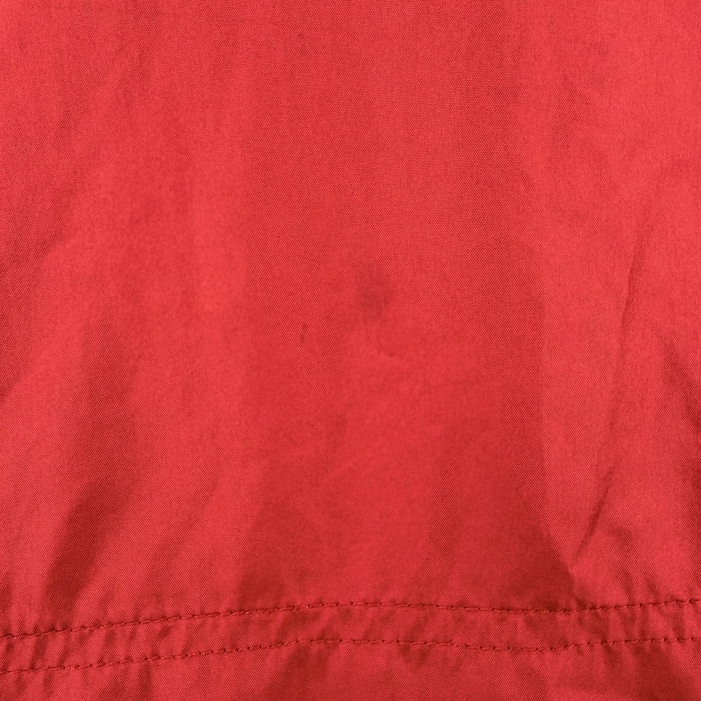 Nike Baseball Short Sleeve Batting Jacket Men XL Red V Neck Pullover Windbreaker - Picture 3 of 8